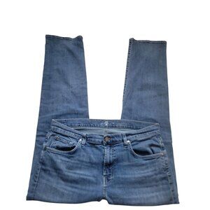 Seven For All Mankind Mens Jeans Straight Leg Size 36x 32 Relaxed Casual Work